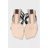 Tutankhamun leather sandals
