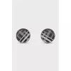 Men's steel cufflinks