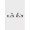 Men's steel cufflinks