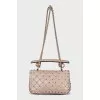 Rockstud embellished leather mini bag