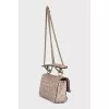 Rockstud embellished leather mini bag