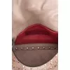 Rockstud embellished leather mini bag