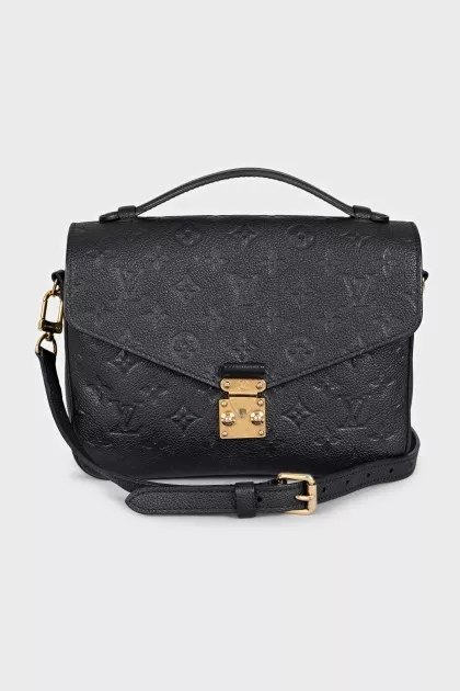 Сумка Pochette Métis из кожи с тиснением