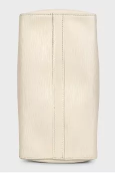 White leather Speedy bag