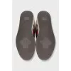 Screener printed sneakers