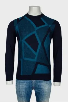 Men's round neck sweater