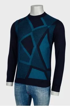 Men's round neck sweater