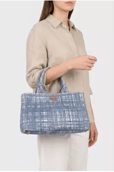 Blue Canapa Tote