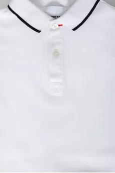 Children's polo patch shirt