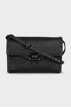 Крос-боді чорного кольору Rockstud