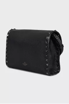 Крос-боді чорного кольору Rockstud