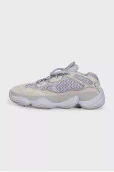 Кросівки сірого кольору Yeezy 500