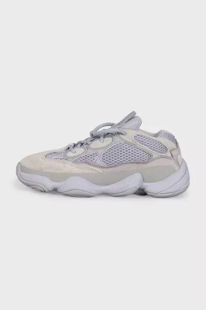 Кросівки сірого кольору Yeezy 500