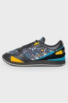 Men's print sneakers