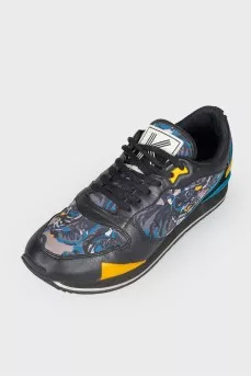 Men's print sneakers