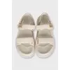 Dioract leather sandals