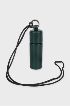Leather case with strap