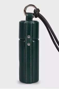 Leather case with strap