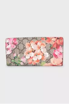 Кошелек из кожи с декором Dionysus Wallet On Chain
