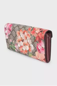 Кошелек из кожи с декором Dionysus Wallet On Chain