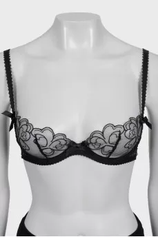 Черный кружевной бюстгальтер Maysie с биркой