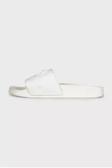 White Dilly flip-flops