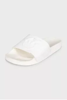 White Dilly flip-flops