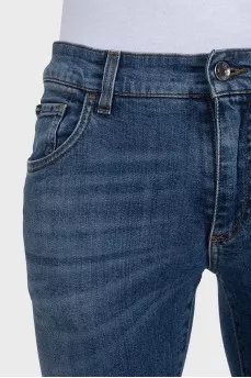 Men's slim-fit jeans