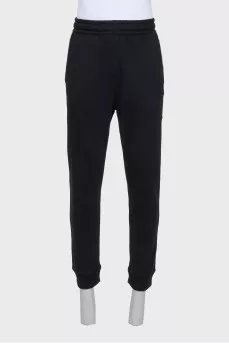 Men's tracksuit with printed inserts