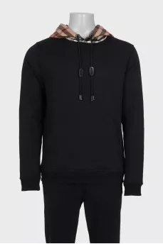 Men's tracksuit with printed inserts