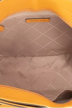Jet Set Yellow Canvas Tote