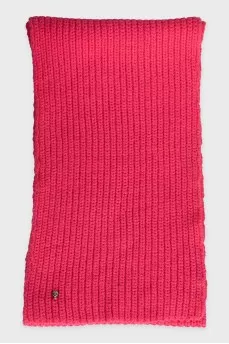 Set of hat, scarf and mittens