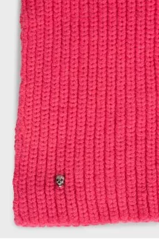Set of hat, scarf and mittens