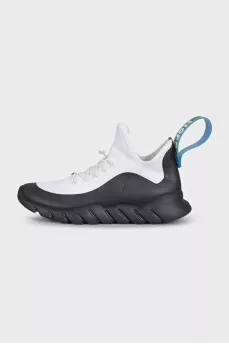 Men's sneakers with accent heels