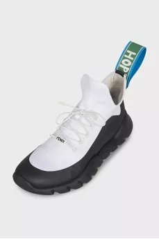Men's sneakers with accent heels