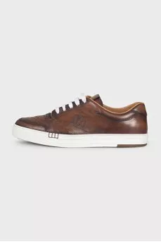 Playtime men's leather sneakers