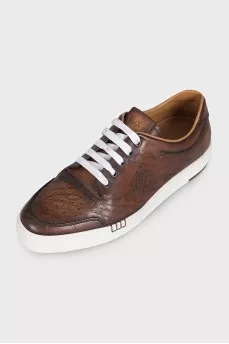 Playtime men's leather sneakers