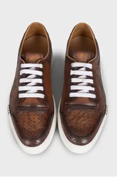 Playtime men's leather sneakers
