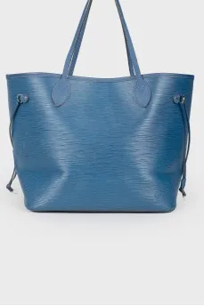 Сумка Blue Epi Leather Neverfull MM