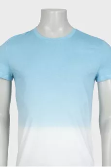 Men's gradient t-shirt with tag