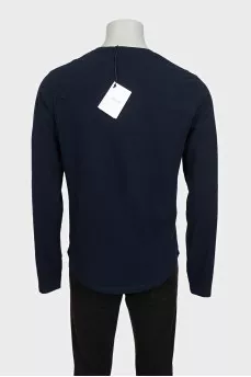 Men's printed long sleeve t-shirt with tag