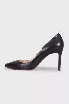 Черные кожаные туфли Pigalle 85