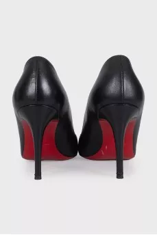 Черные кожаные туфли Pigalle 85