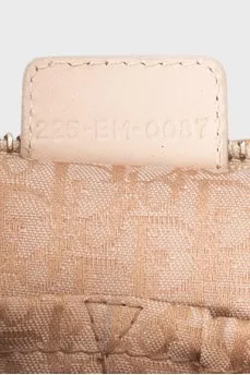 Textile tote with logo print