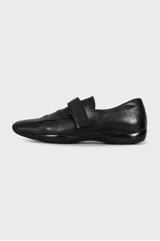 Чоловічі вінтажні туфлі зі шкіри