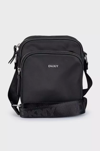 Men's textile bag with logo
