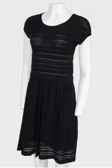 Black dress with tag