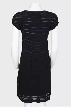 Black dress with tag