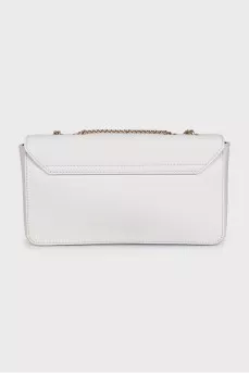 White leather Venere bag