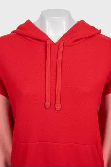 Red cashmere tracksuit
